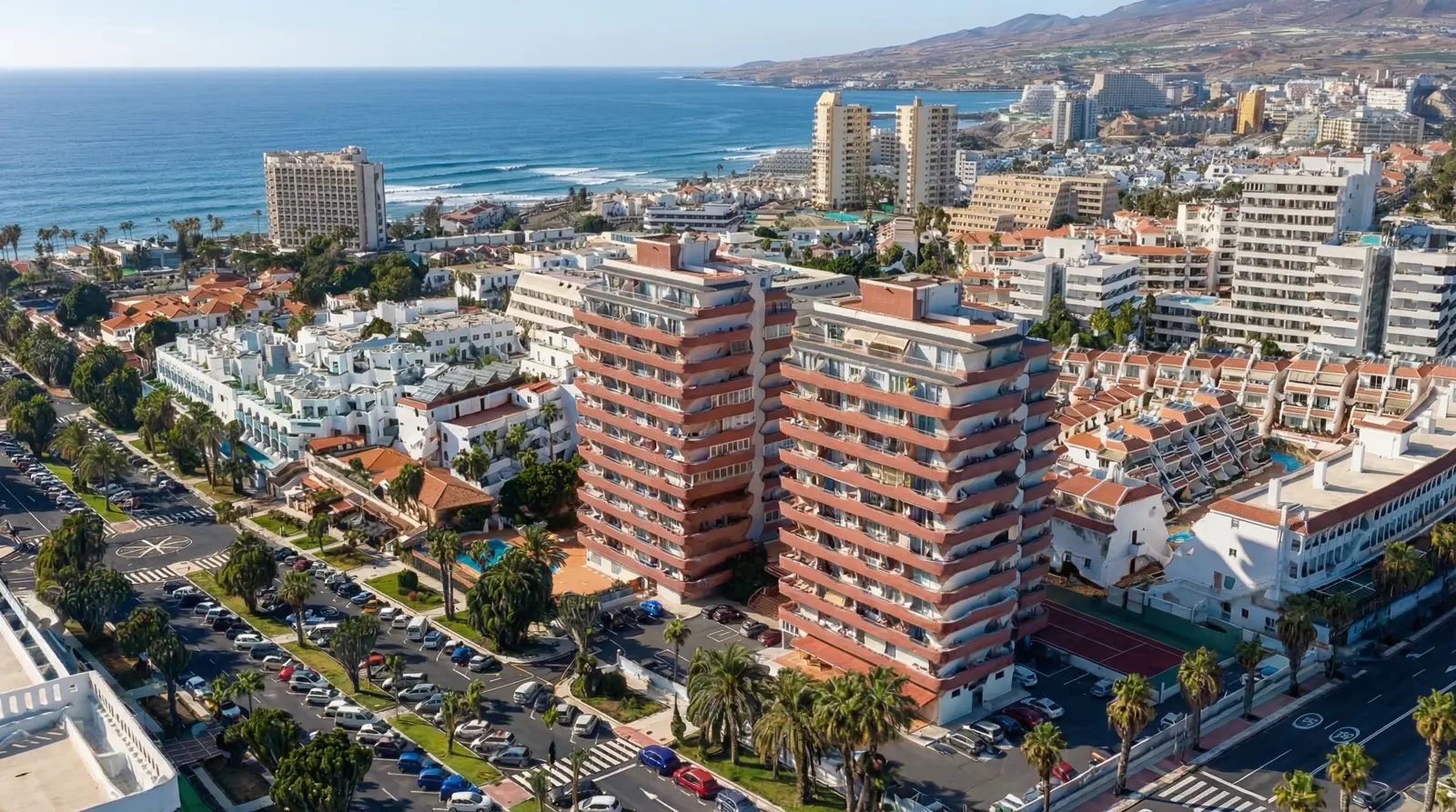 Aereal view_Playa Las Americas