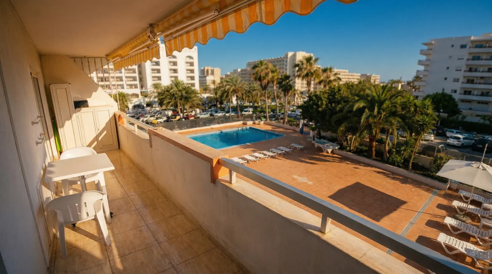 apartment with private terrace in playa de las americas