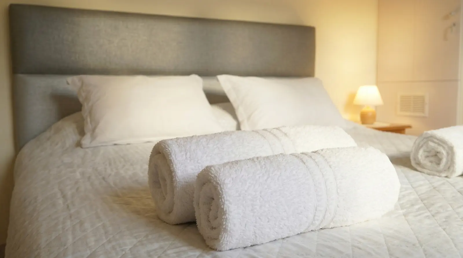 Studio apartment with free towels