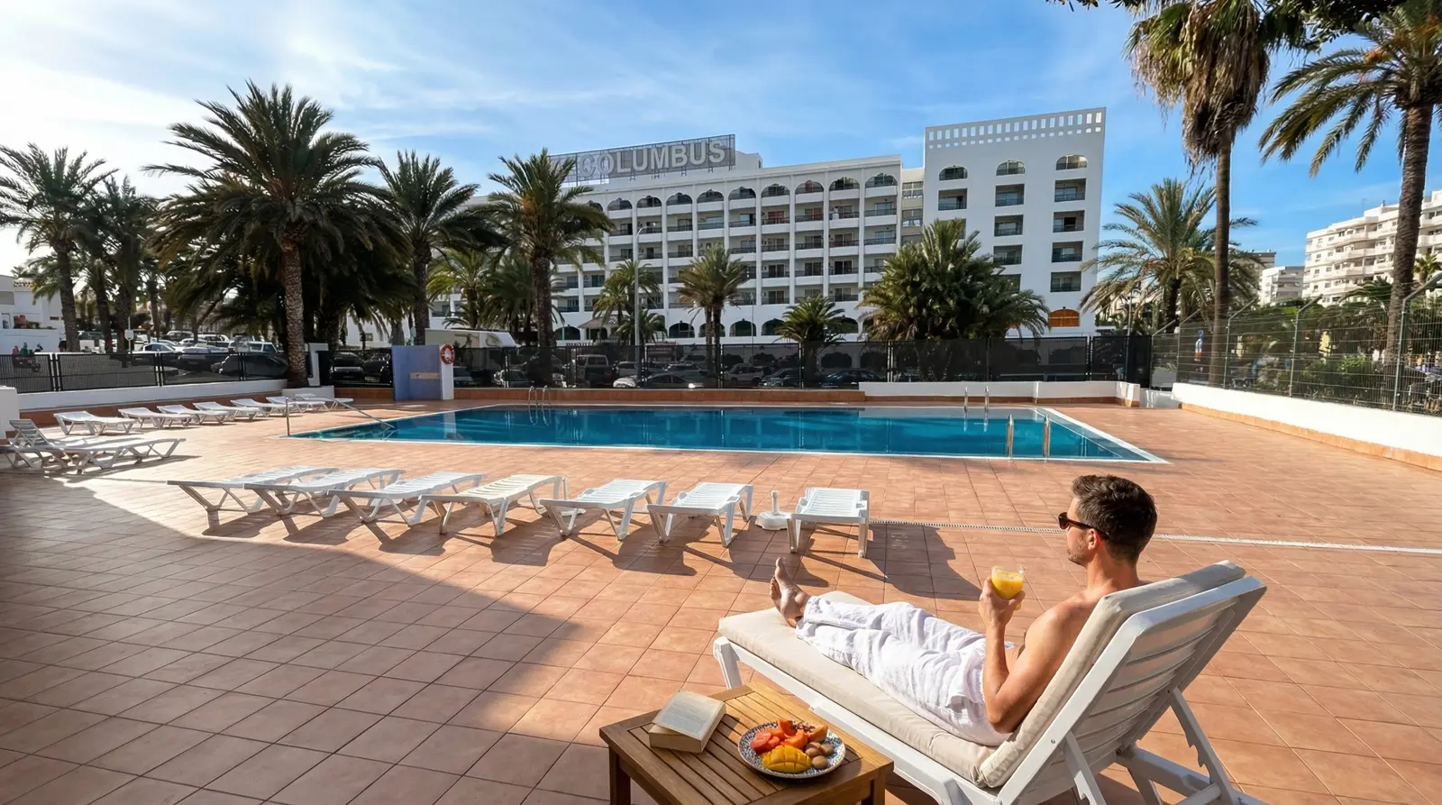 Swimming pool apartment Los Tajinastes Playa Américas