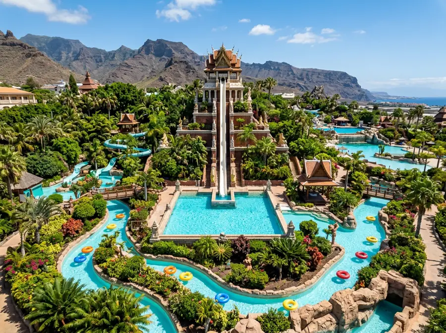 Monkey Park and Siam Park